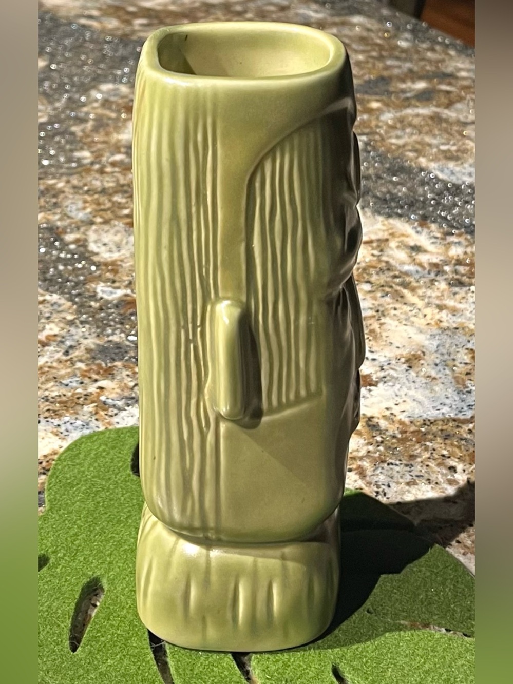 Kon Tiki Collectible Mug Tiki Farm 2017 Rare Limited Edition Arbor Green Head - Picture 3 of 8